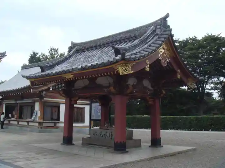 池上本門寺の手水舎