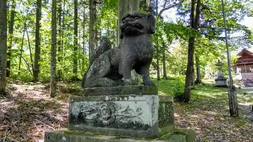 神居神社の狛犬