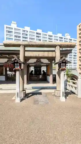 湯島天満宮の鳥居