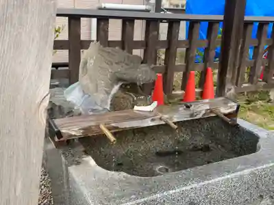 法霊山龗神社の手水舎