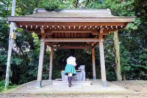 日長神社の手水舎