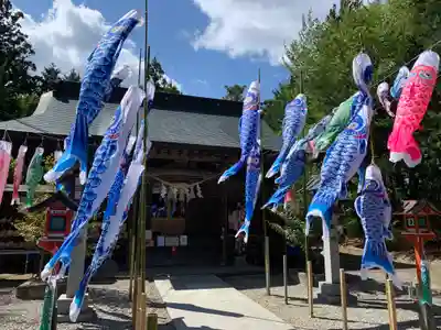 滑川神社 - 仕事と子どもの守り神(福島県)