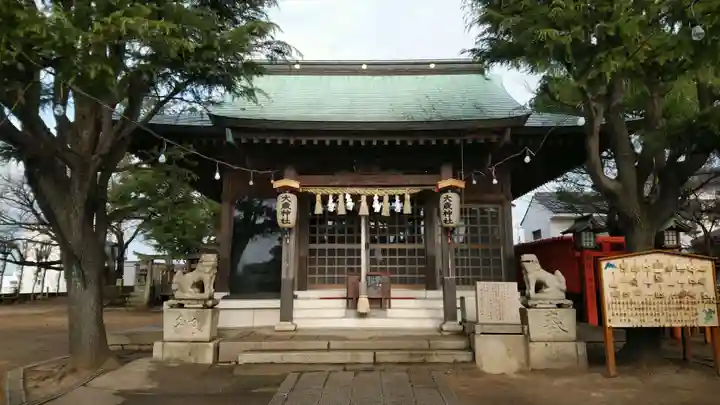 大歳神社の本殿・本堂