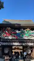 寒川神社の山門・神門