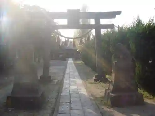 幸宮神社の鳥居