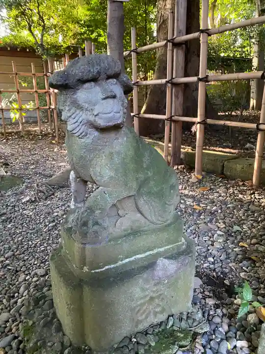 大國魂神社の狛犬