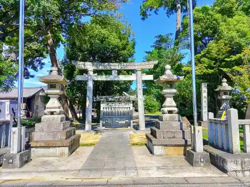 春日社（下田春日神社）の鳥居