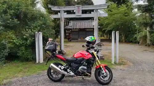 睦八幡宮の鳥居