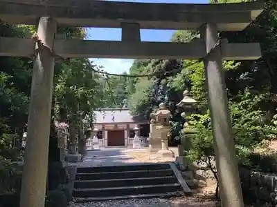 月読神社の鳥居