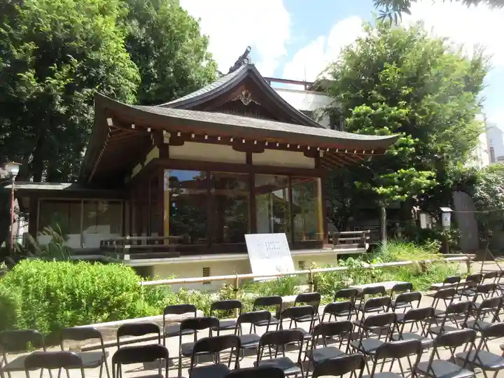 鳩森八幡神社の神楽