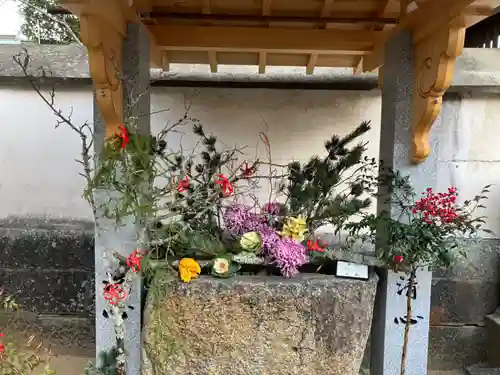 三津厳島神社の手水舎