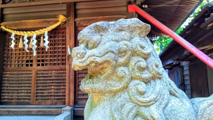 神明社(荒井神明社)の狛犬