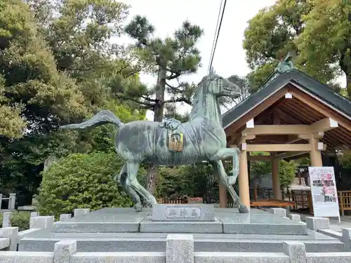 和泉國一之宮　大鳥大社の像