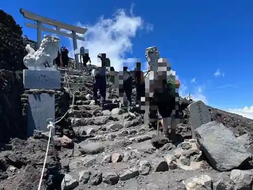 富士山頂上久須志神社(静岡県)