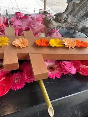 帯廣神社の手水舎