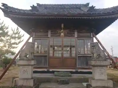 大明神社の本殿・本堂