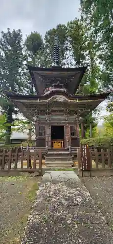 普門院（文知摺観音）の塔