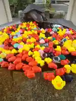 杉杜白髭神社の手水舎