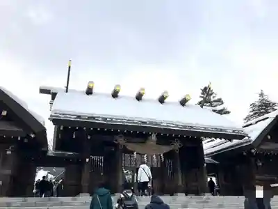 北海道神宮の山門・神門