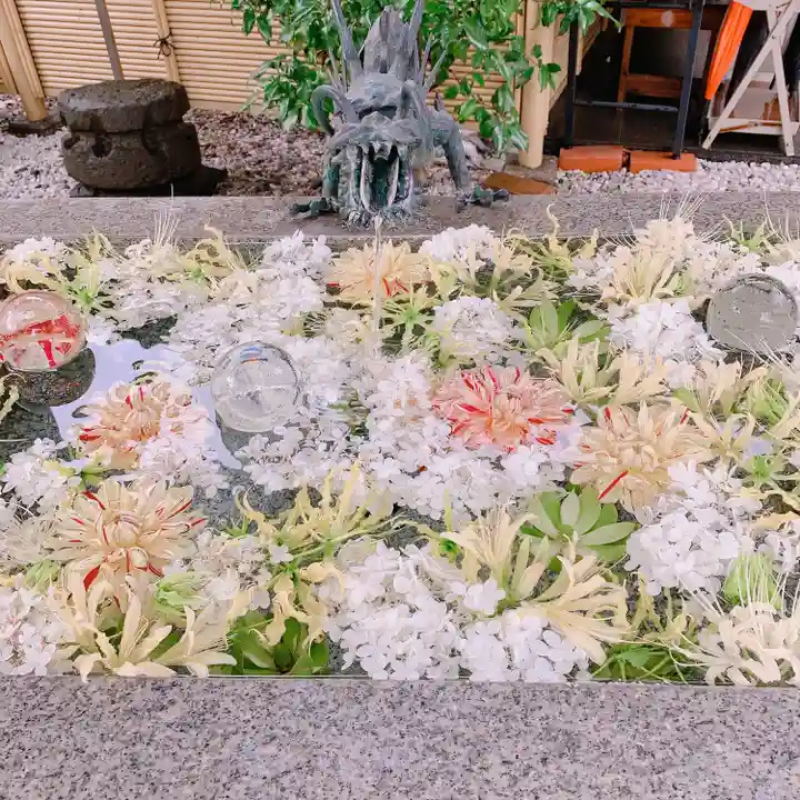 蛇窪神社の手水舎