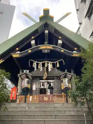 築土神社の本殿・本堂