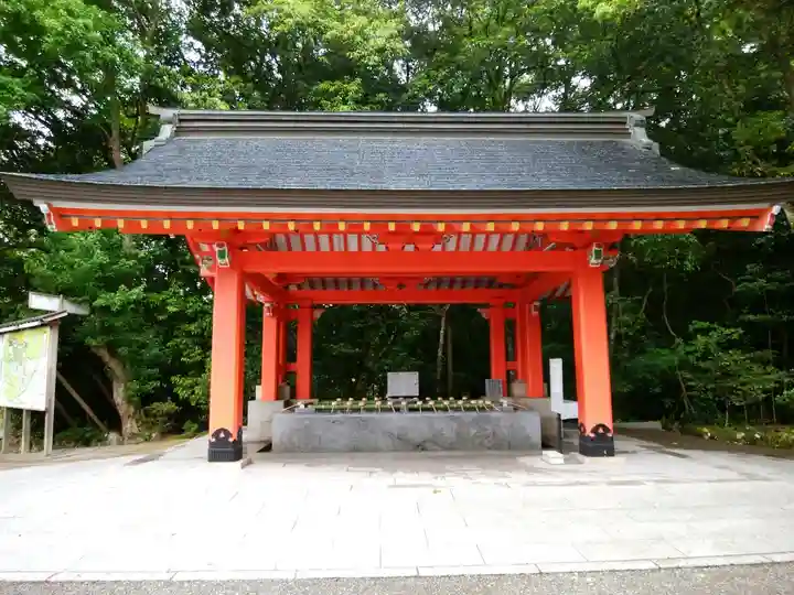 宇佐神宮の手水舎