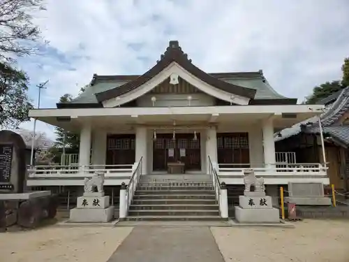 鳥羽八幡神社の本殿・本堂