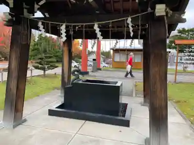 美瑛神社の手水舎