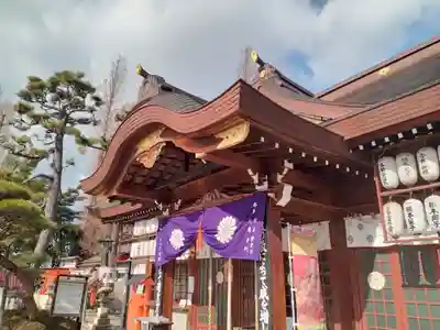 阿部野神社の本殿・本堂