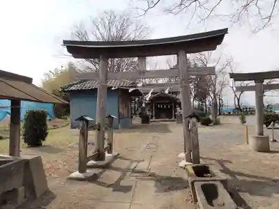 阿保神社の鳥居