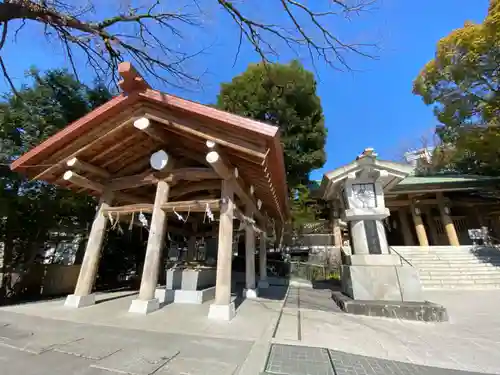 東郷神社の手水舎