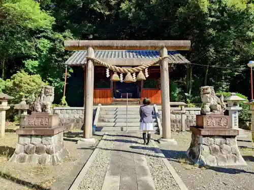 池田神明神社の鳥居