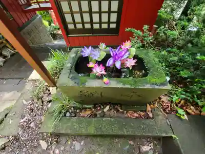 磯山弁財天の手水舎