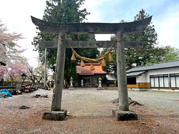 於呂閇志胆澤川神社(岩手県)