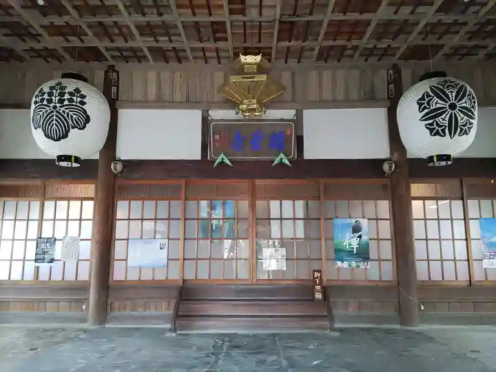瑞雲寺の本殿・本堂