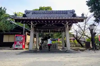 神明神社(高棚神明神社)の手水舎