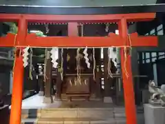 築土神社の鳥居