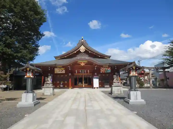 諏訪神社の本殿・本堂