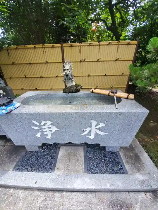 安楽寺の手水舎