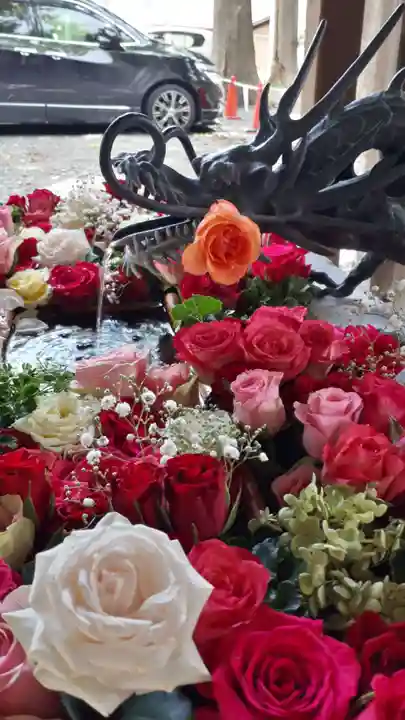 札幌諏訪神社の手水舎