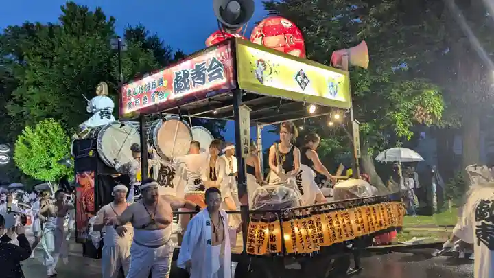 永山神社のお祭り