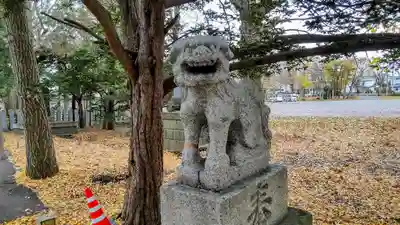 亀田八幡宮の狛犬
