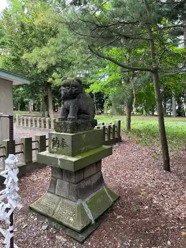 南幌神社の狛犬