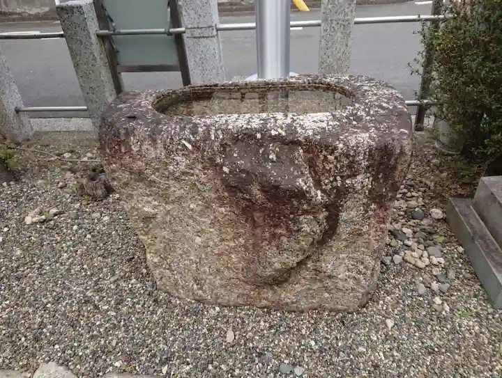 神戸岡神社の手水舎