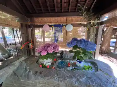 琴似神社の手水舎