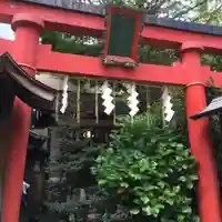 五十稲荷神社(栄寿稲荷神社)の鳥居