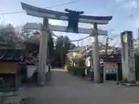 奥石神社の鳥居