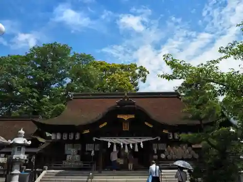 田村神社の本殿・本堂