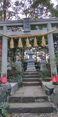 白笹稲荷神社の鳥居