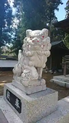 熊野本宮社の狛犬